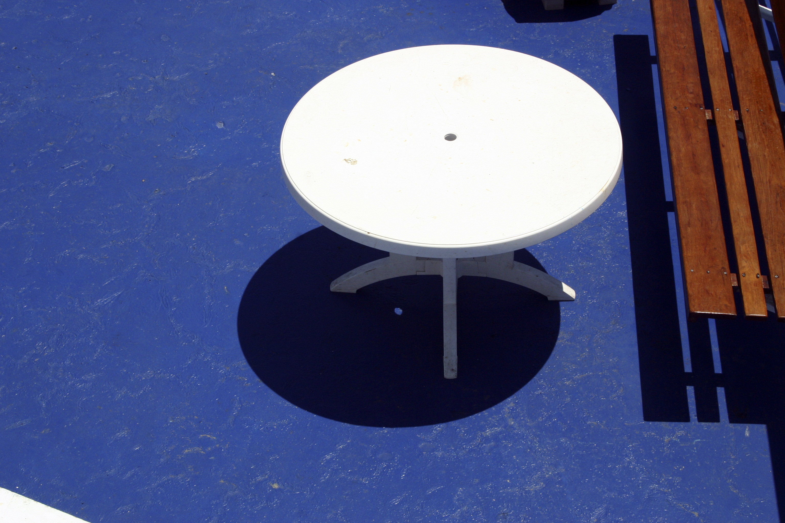 Cruise ship table, Greece