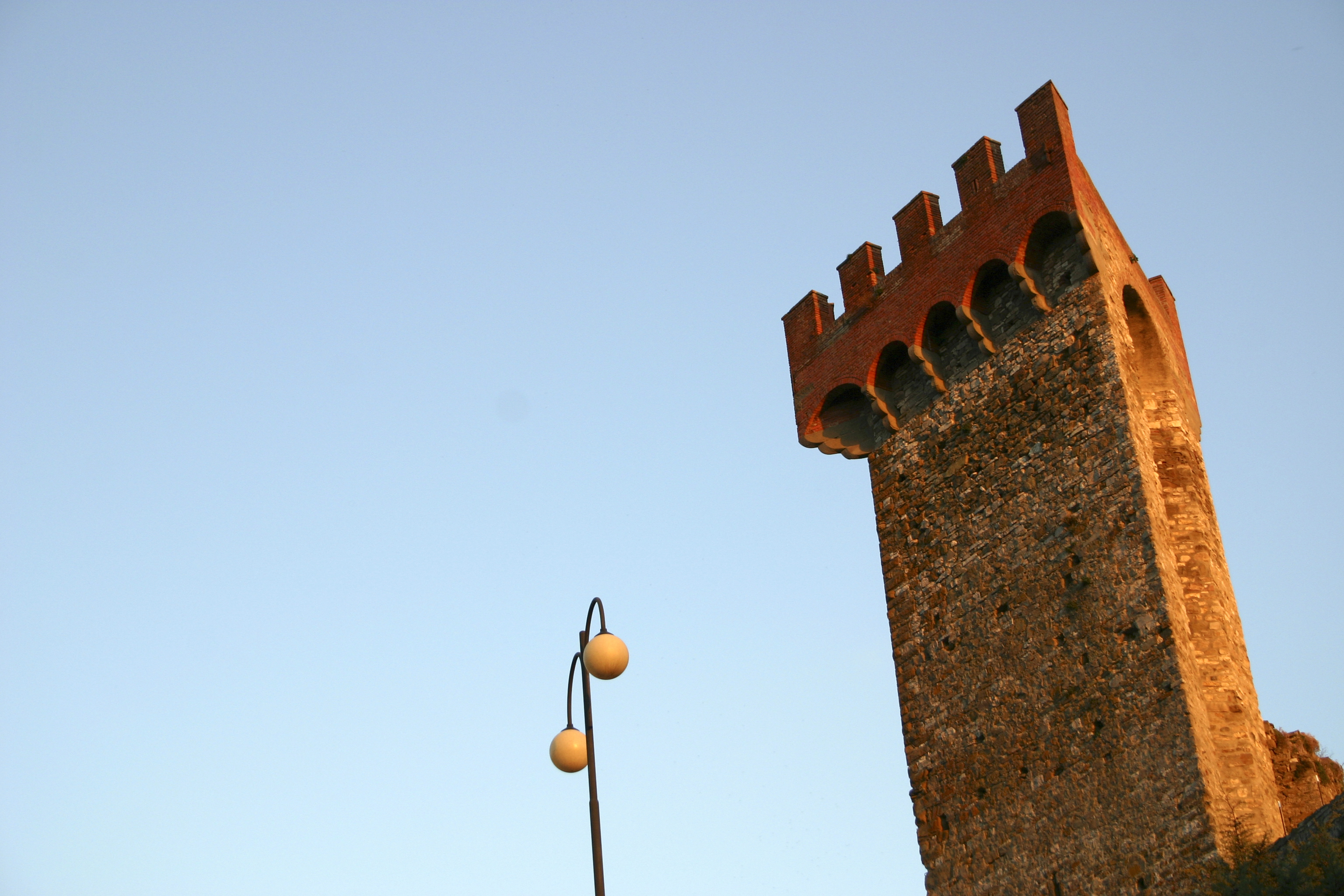 Light and Tower, Tresemeno, Italy