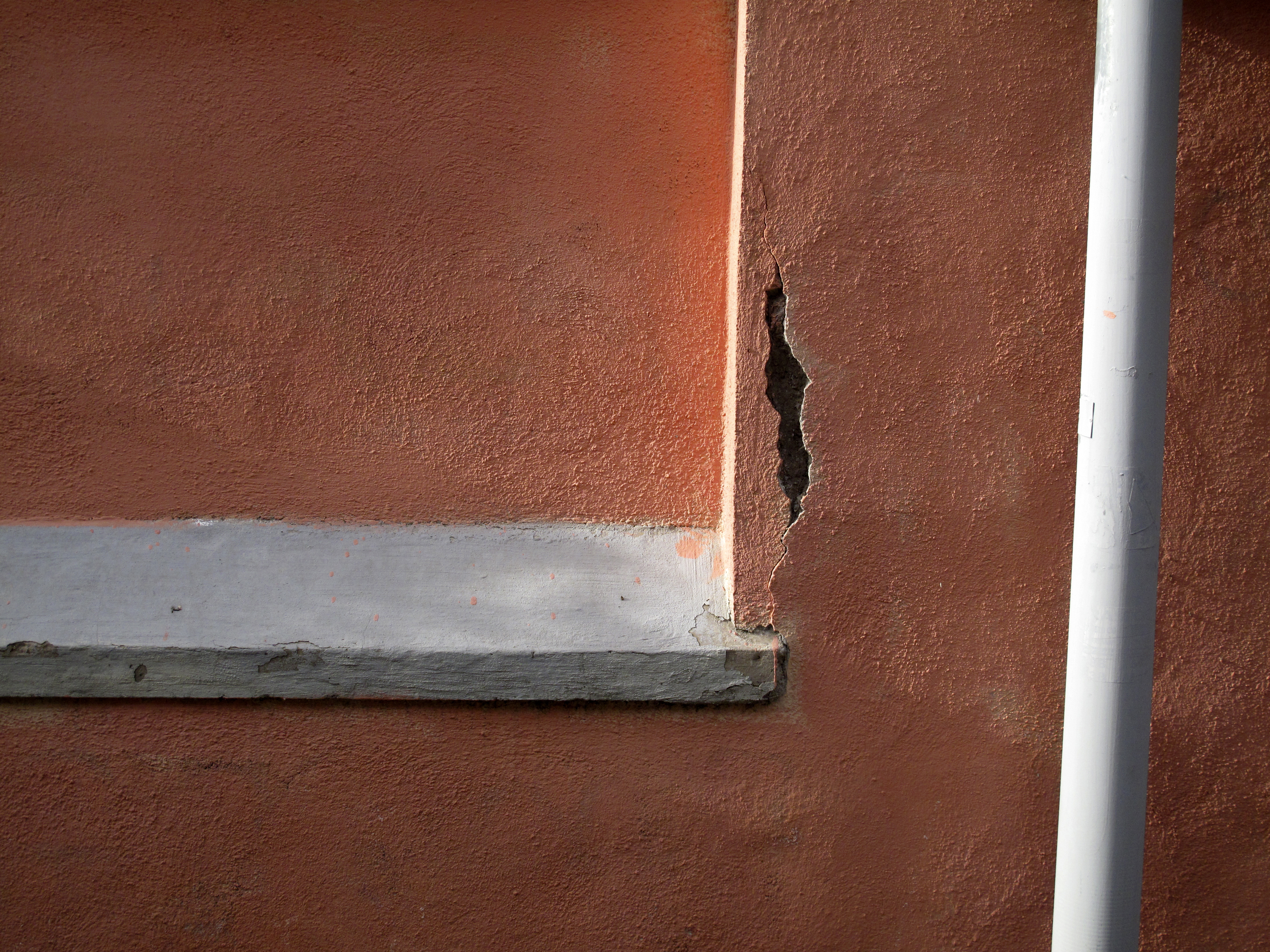 Wall and pipe, Rome, Italy