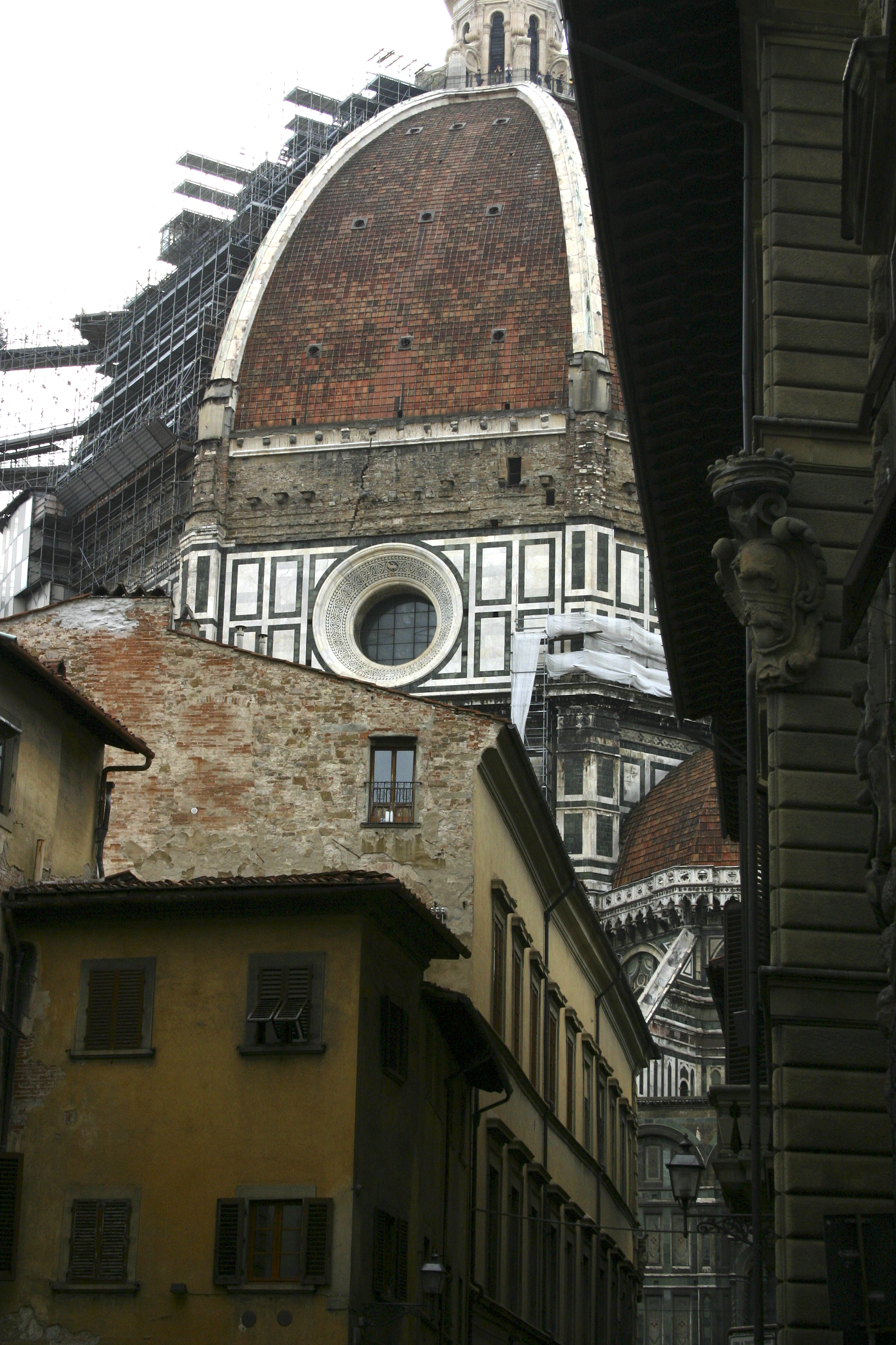 Duomo Scafold, Florence, Italy
