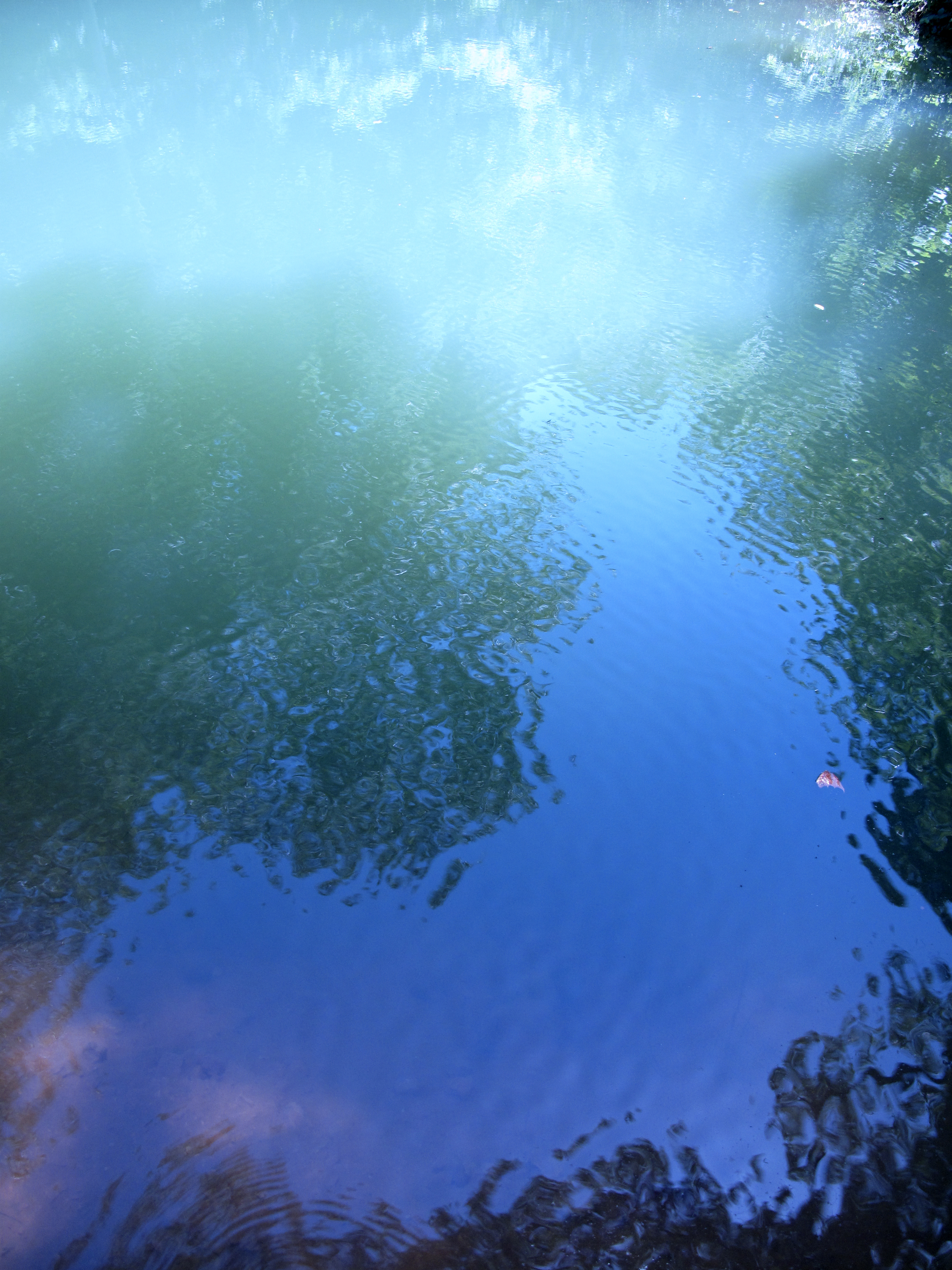 Sky and water, Crystal Bridges