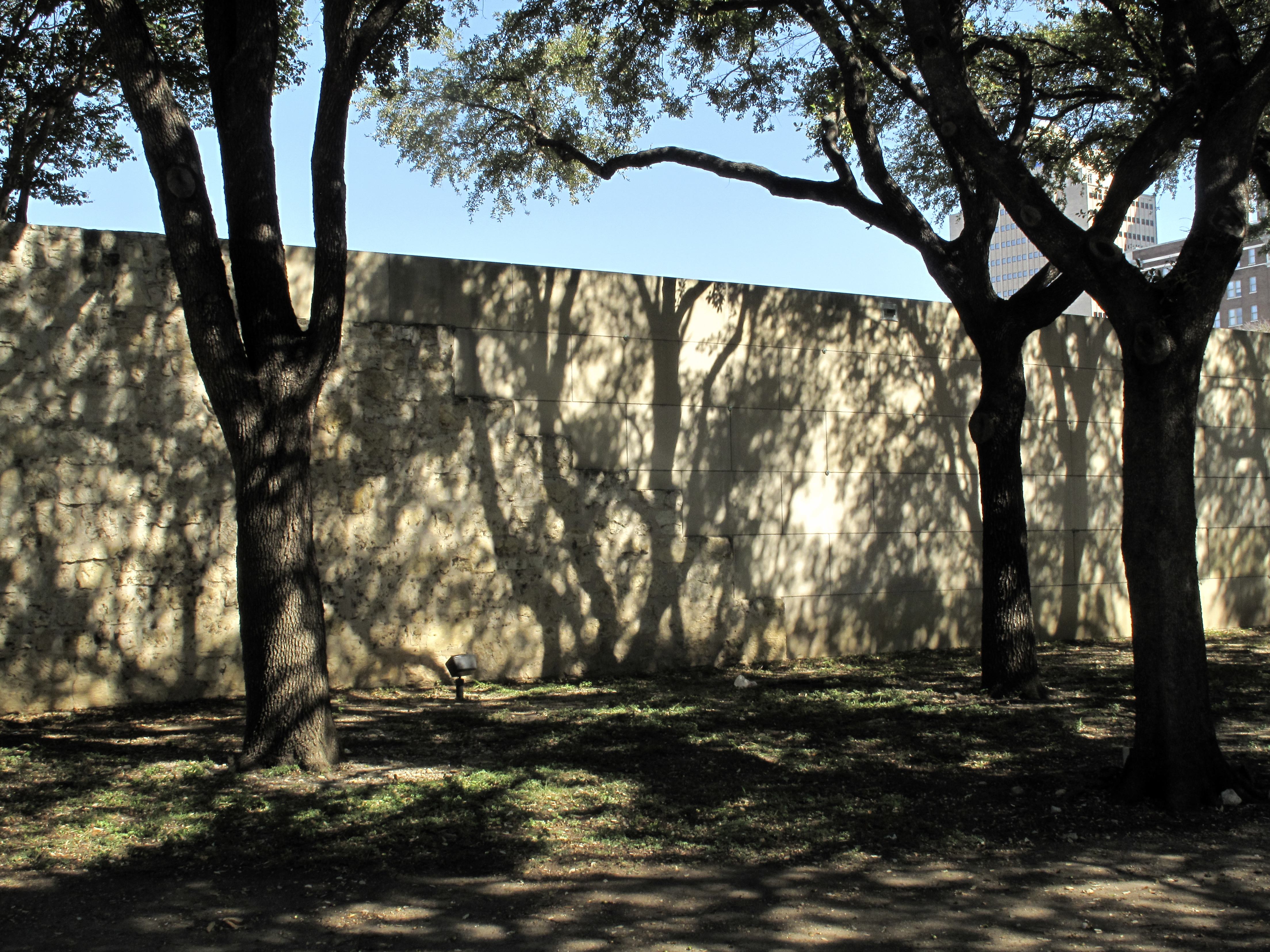 Wall shadows, San Antonio, Texas