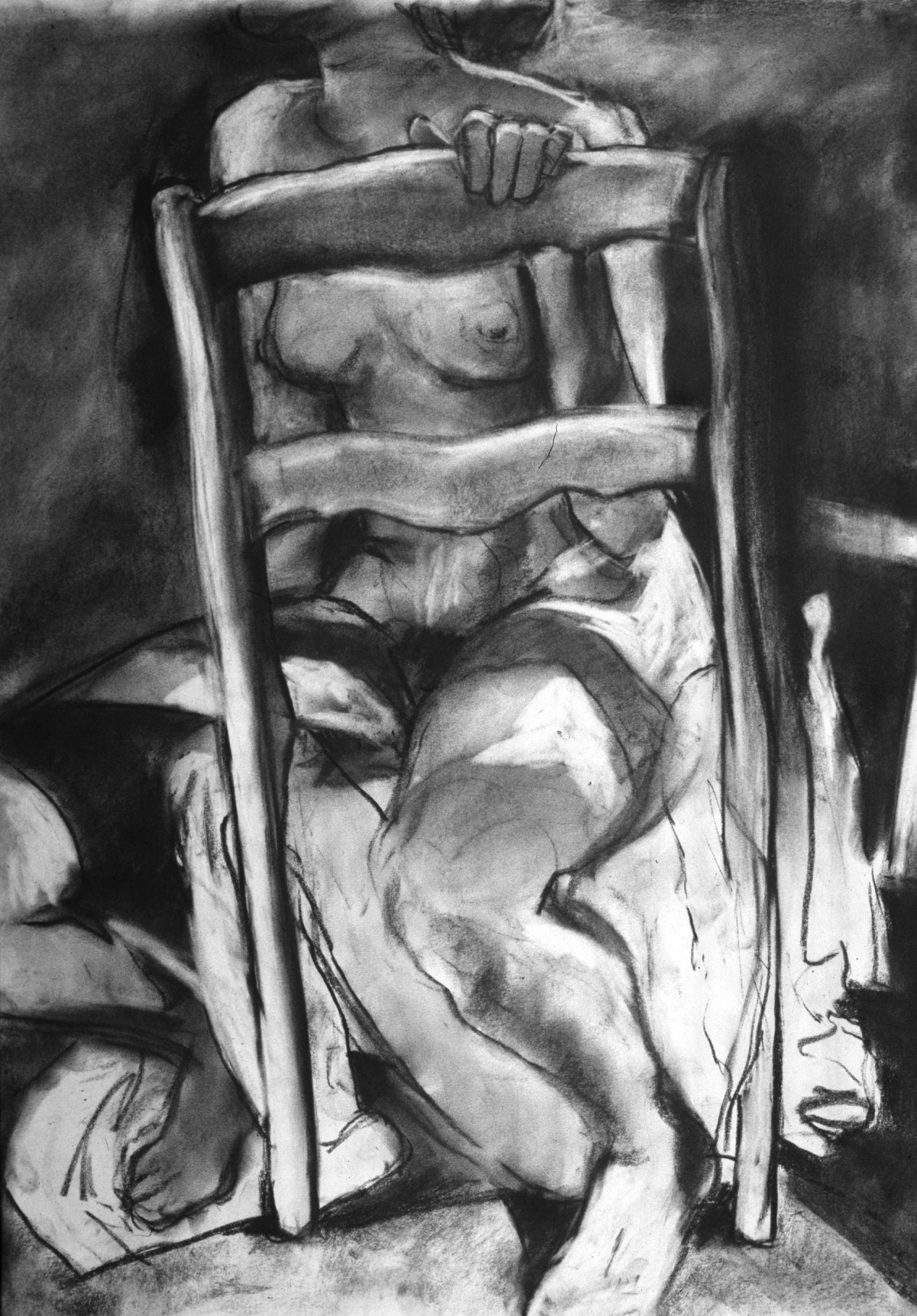 figure in chair