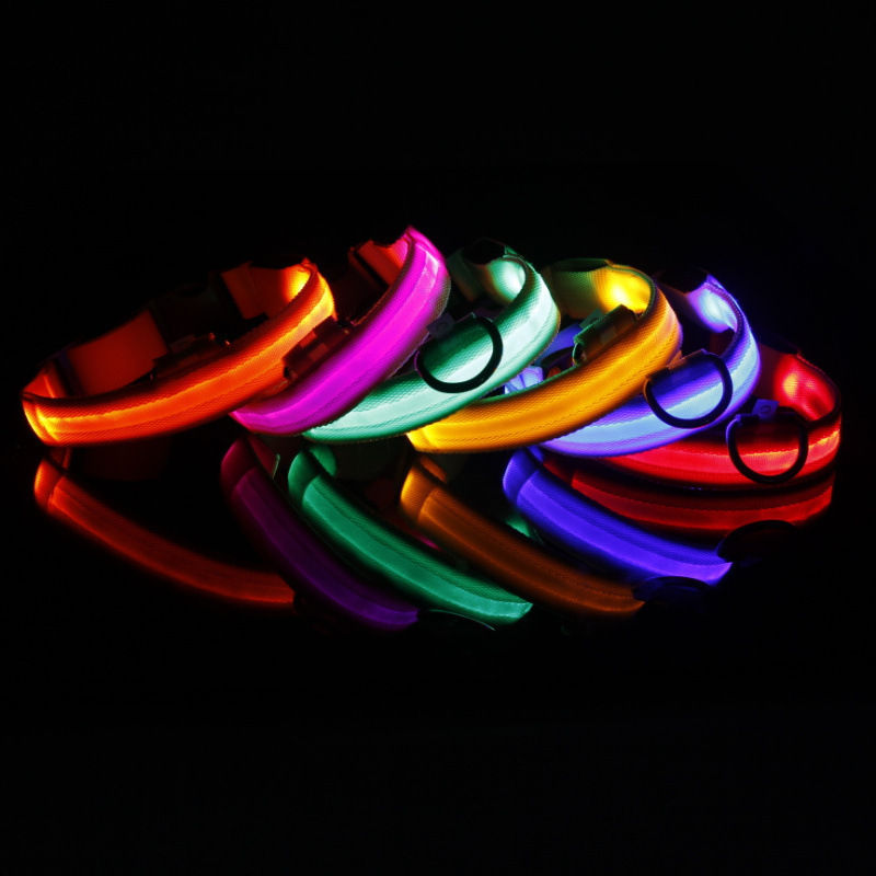 Miniatura: Coleira Luminosa Night Glow LED