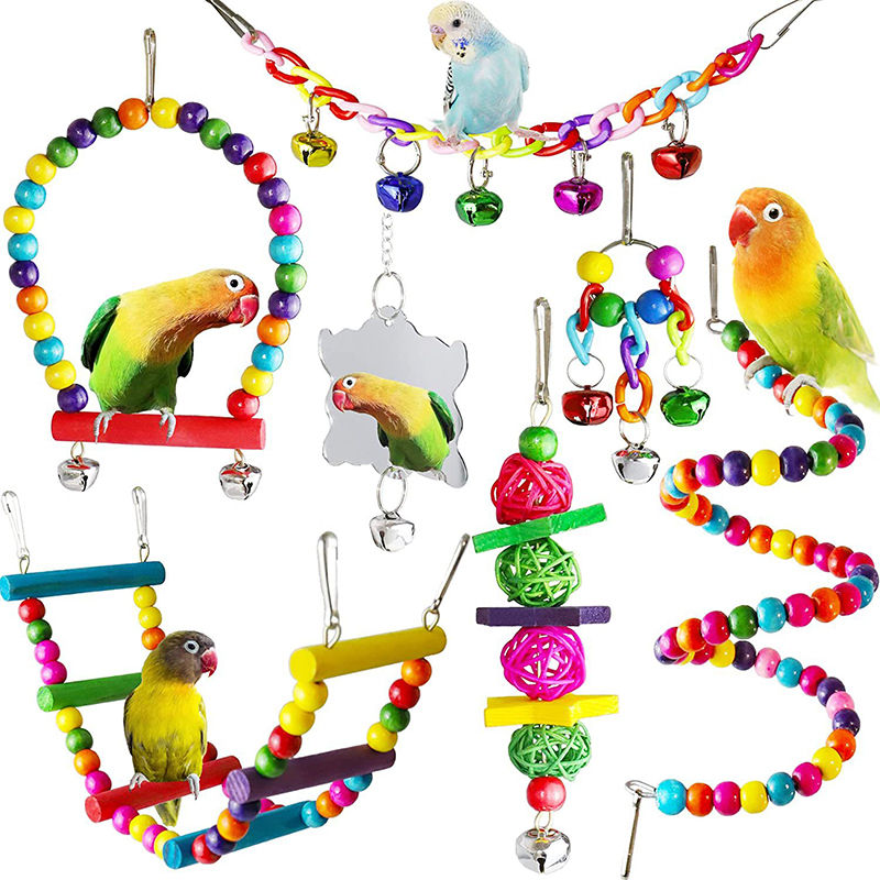 Conjunto de Brinquedos de Madeira Eco Wood Bird