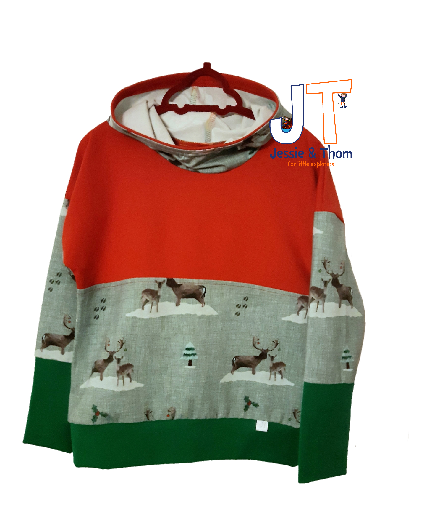 GROW WITH ME DOLMAN HOODIE