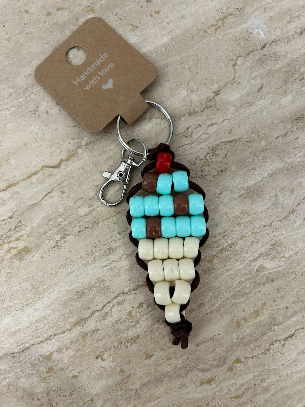 Thumbnail: Pony Bead Key Ring