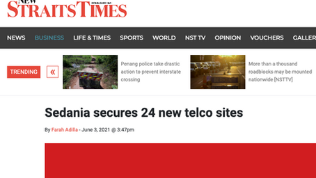 Sedania secures 24 new telco sites