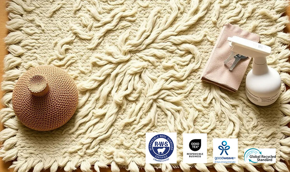 handmade wool rug
