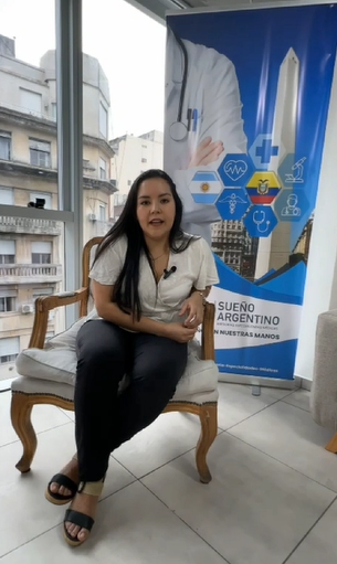 Les presentamos a la Doctora Mishelle Paredes.