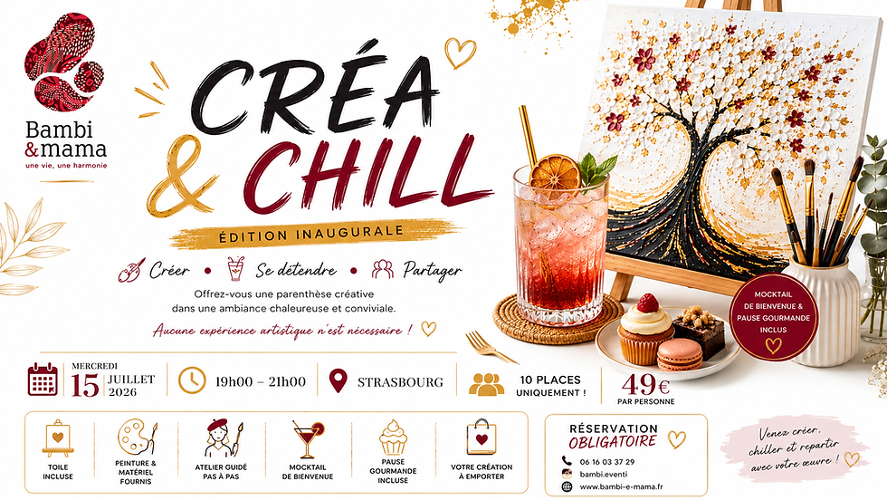 Soirée découverte Créa & Chill