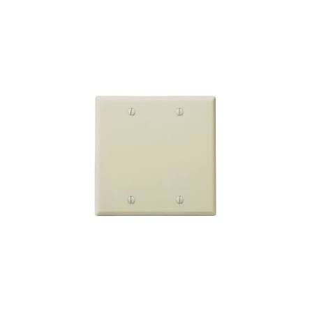 Tapa 4X4 Baquelita ciega blanca
