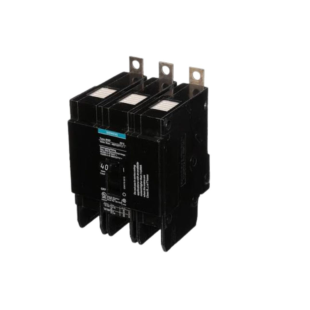 Interruptor termomagnético Siemens BQD 3 polos atornillable 480V