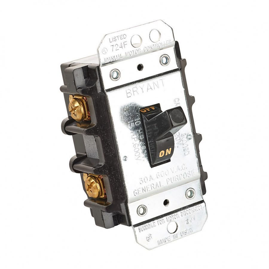 Interruptor 2 polos 30A 600VAC