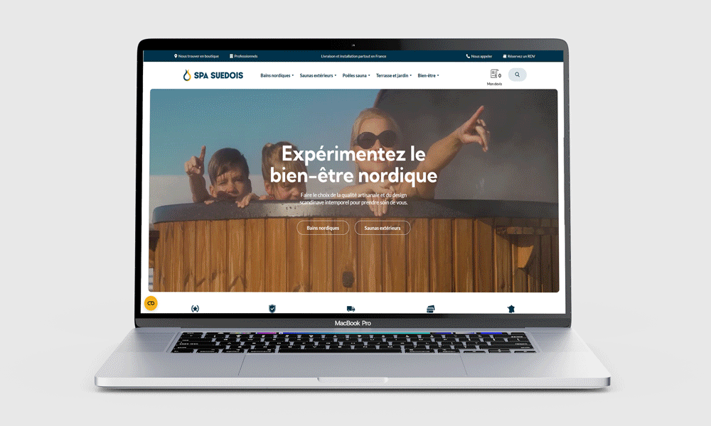 Website: Homepage