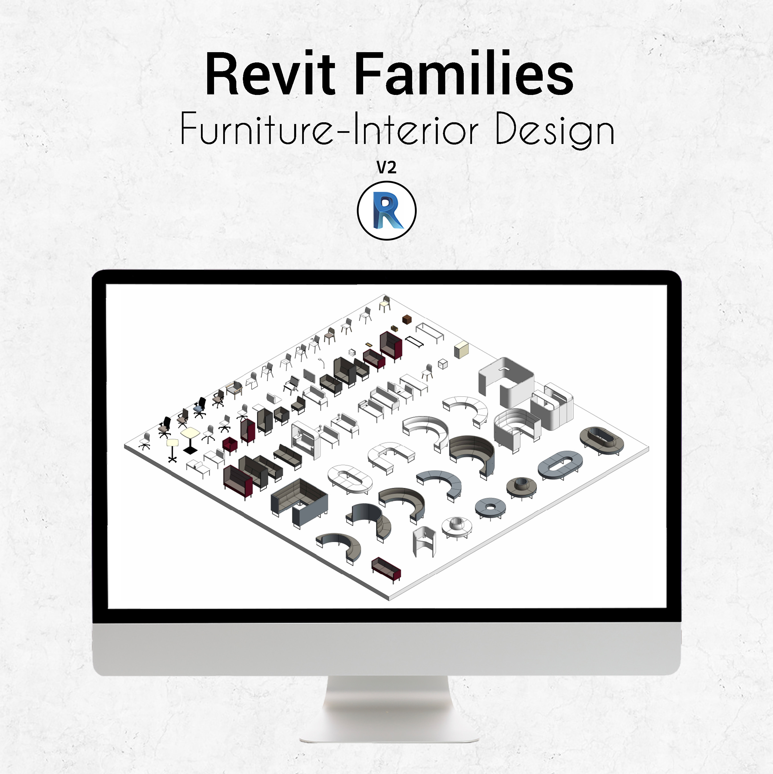 Revit Furniture Families V2.0