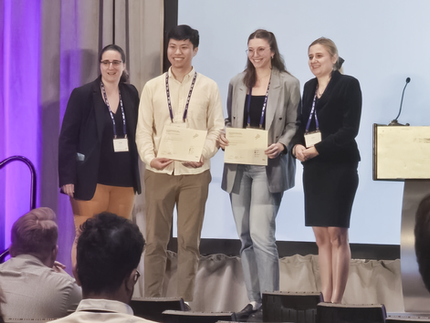 Poster prize for Flora Schöfbeck at MOF 2026 Conference