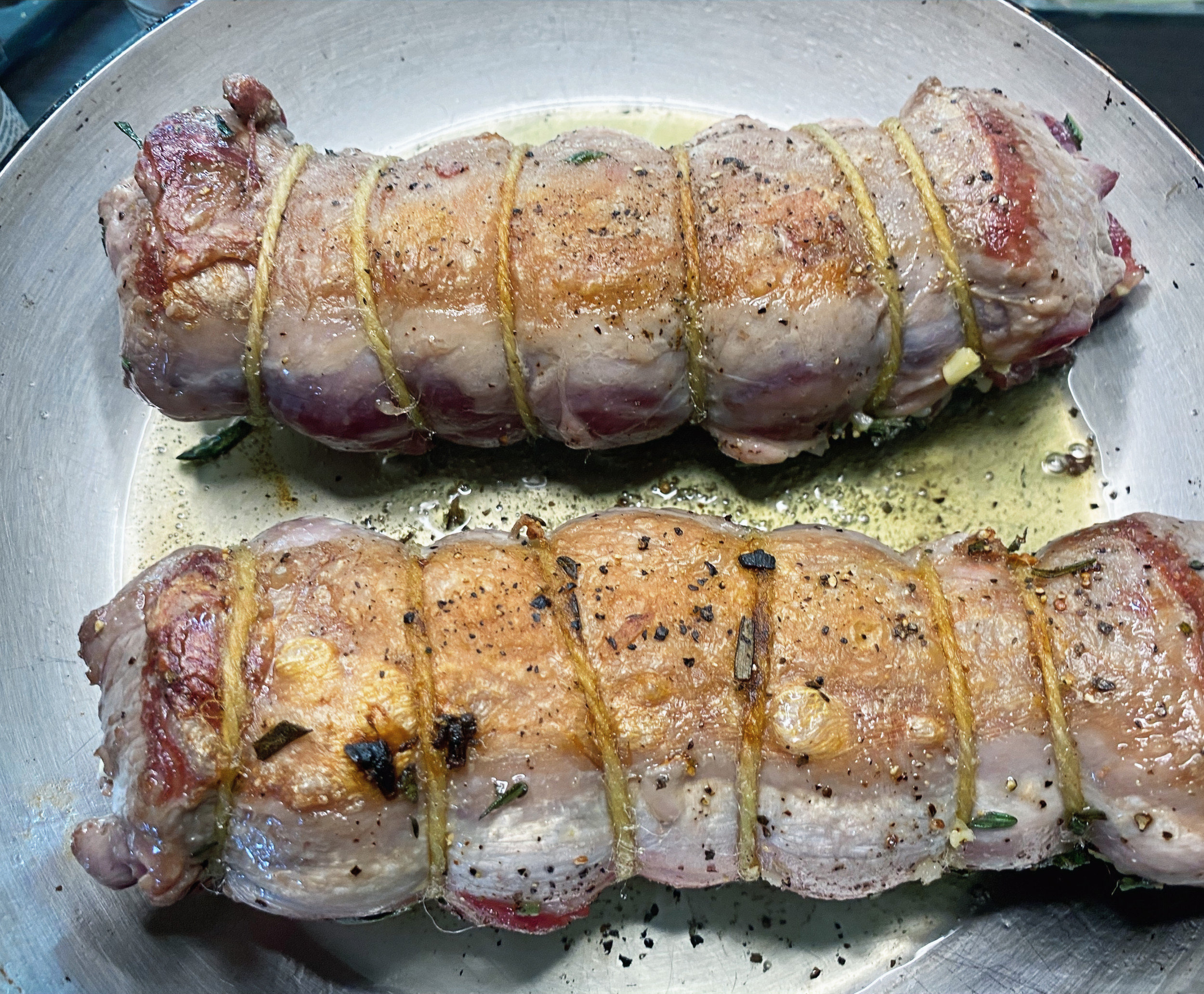 Create a Rolled Lamb Loin from a