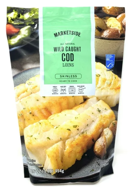 Sustainable Wild-Caught Cod from Walmart