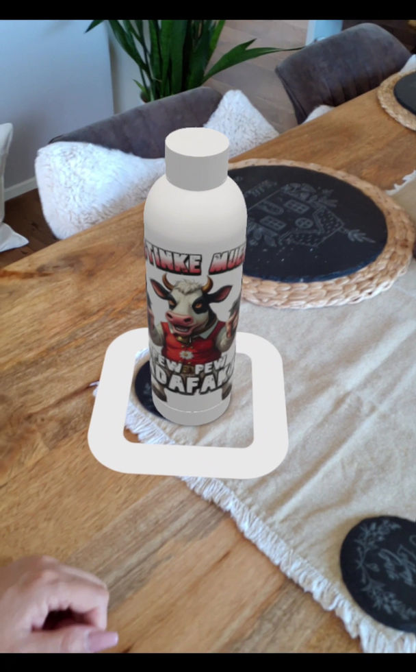 Trinkflasche mit Motiv