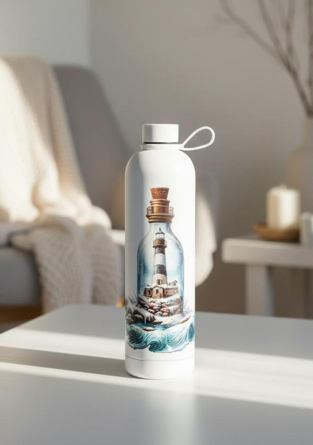 Trinkflasche mit Motiv