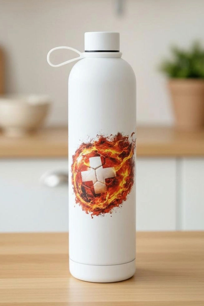 1L Edelstahl-Trinkflasche