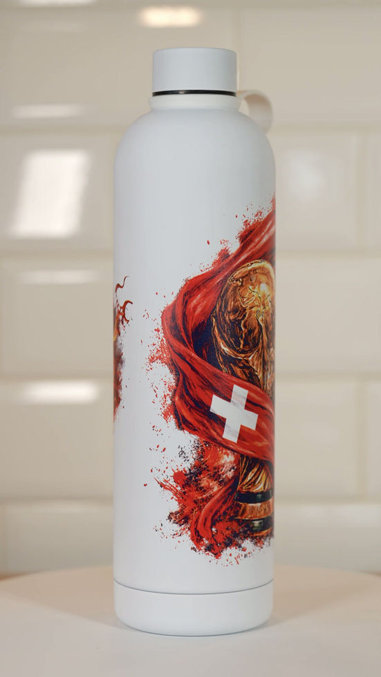 Video von 1L Flasche mit Motiv