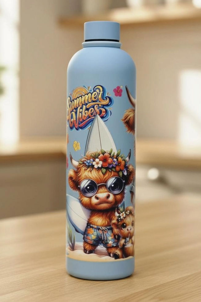 1L Edelstahl-Trinkflasche