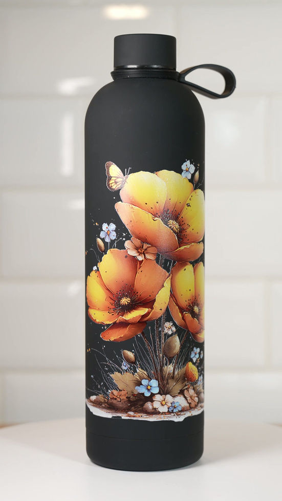 Video von 1L Flasche mit Motiv