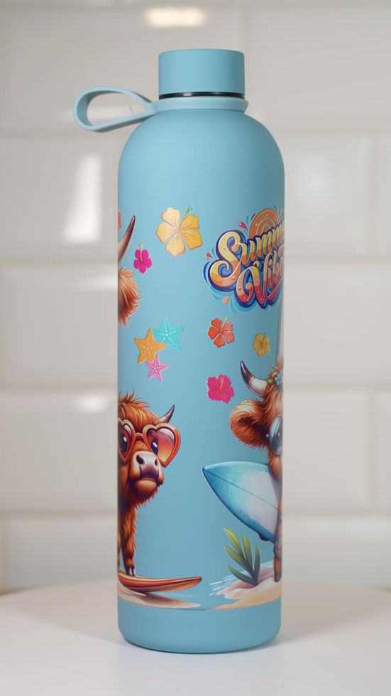Video von 1L Flasche mit Motiv