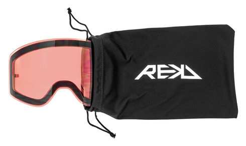 RKD575 Rocker MagLock Snow Goggle Kit Low Light Rose Lens in Microfibre Lens Sock.jpg