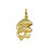 Thumbnail: Gouden Sterrenbeeldhanger Vissen