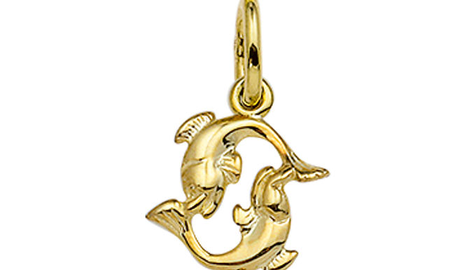 Gouden Sterrenbeeldhanger Vissen