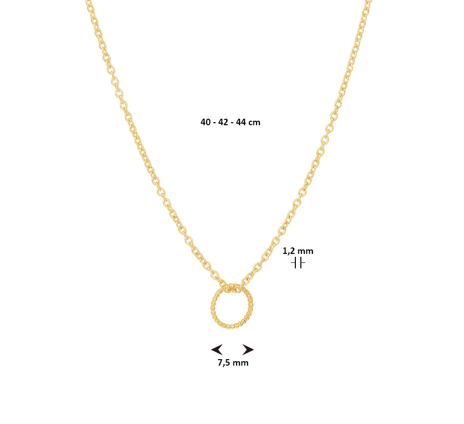 Thumbnail: Collier rondje