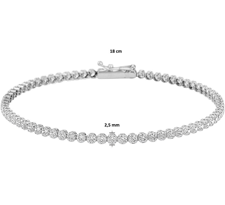 Thumbnail: Tennis armband zirkonia