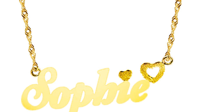 Naamketting Sophie 6 letters