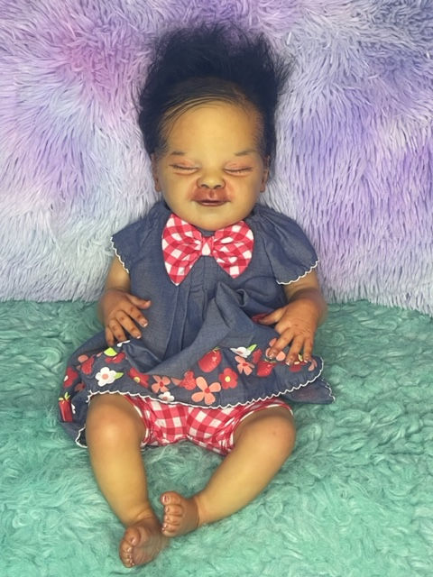 Thumbnail: Baby Twyla-Laura Lee Eagles Painted by Unik Mindz Dolls