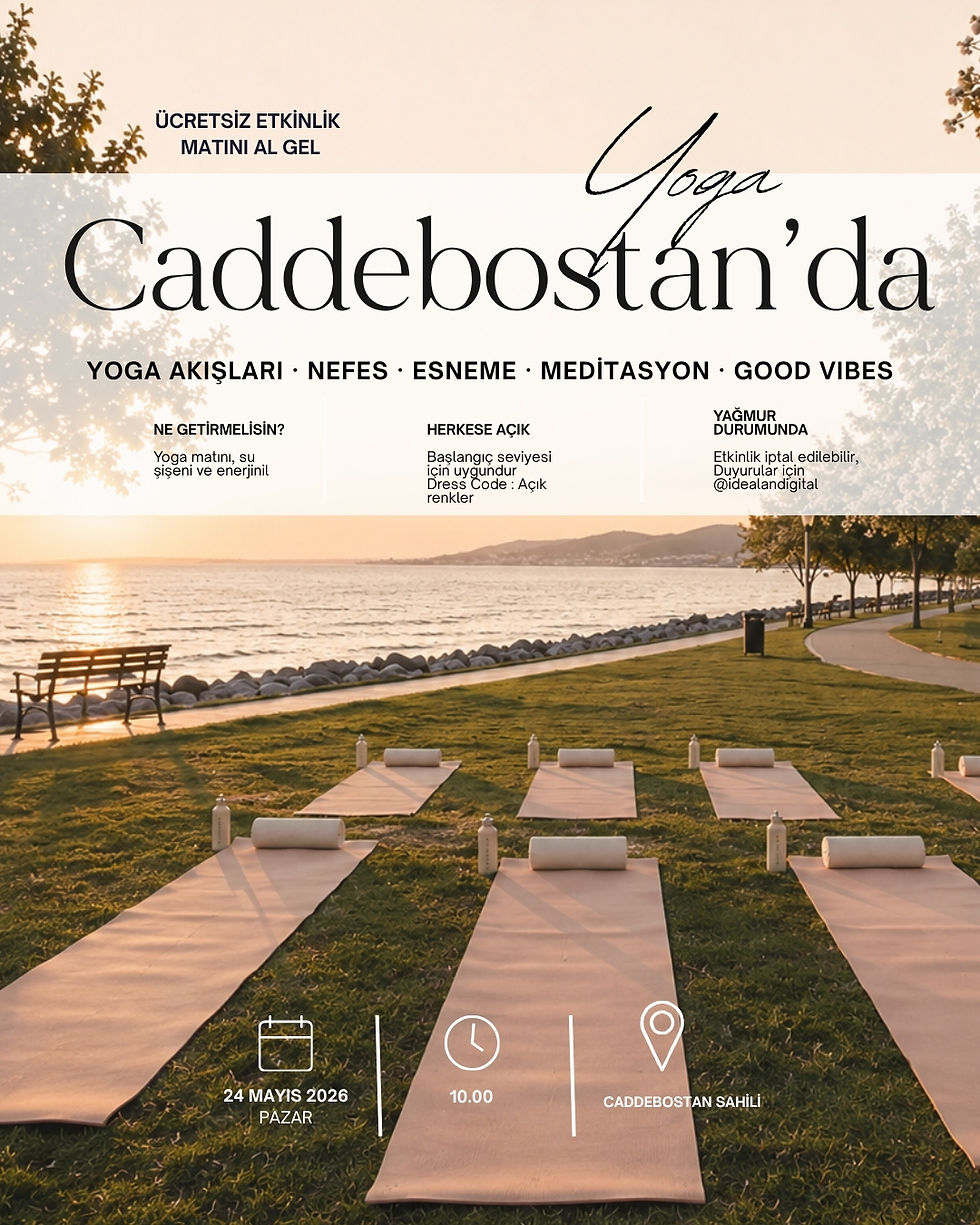 Idealand Reset Morning — Caddebostan Yoga Buluşması
