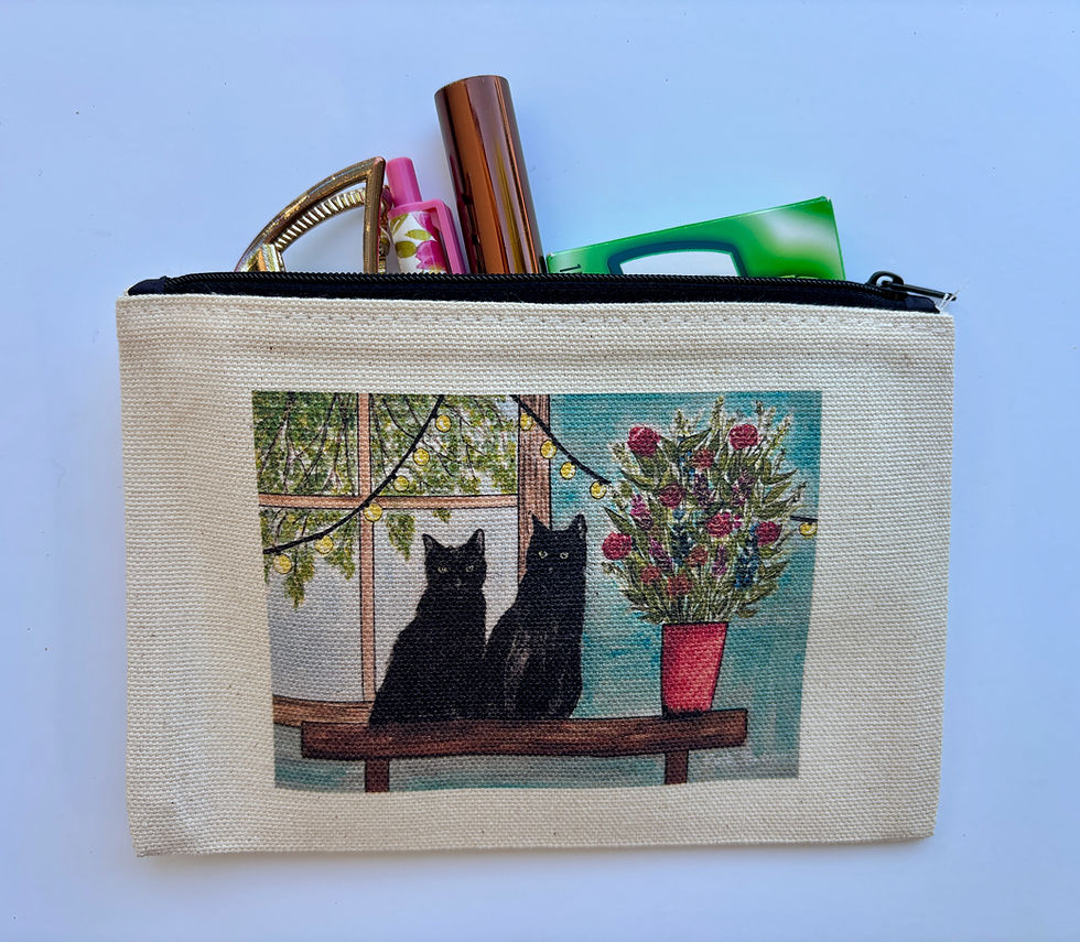 Thumbnail: "Jupiter and Mars" Zipper Pouch
