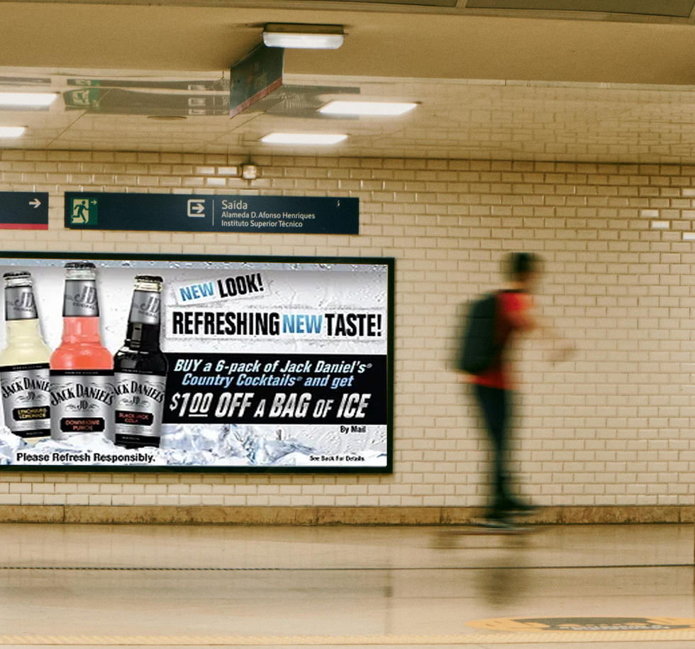 Jack Daniels Campaign Pitch Design