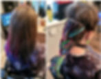 Dreadlocks with temporary extension