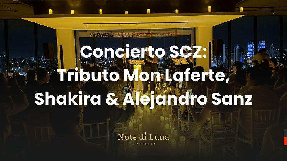 Concierto SCZ: Mon Laferte, Shakira & Alejandro Sanz