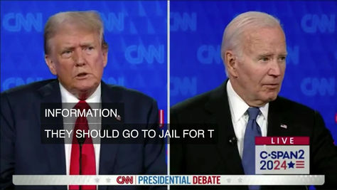 2024 Debate Drama: Biden Calls Out Trump as Convicted Felon
