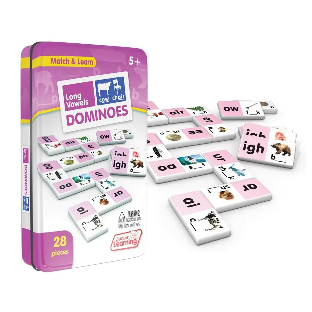 Long Vowel (Phase 3) Learning Dominoes