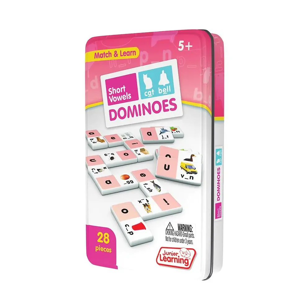 Thumbnail: Short Vowel Learning Dominoes