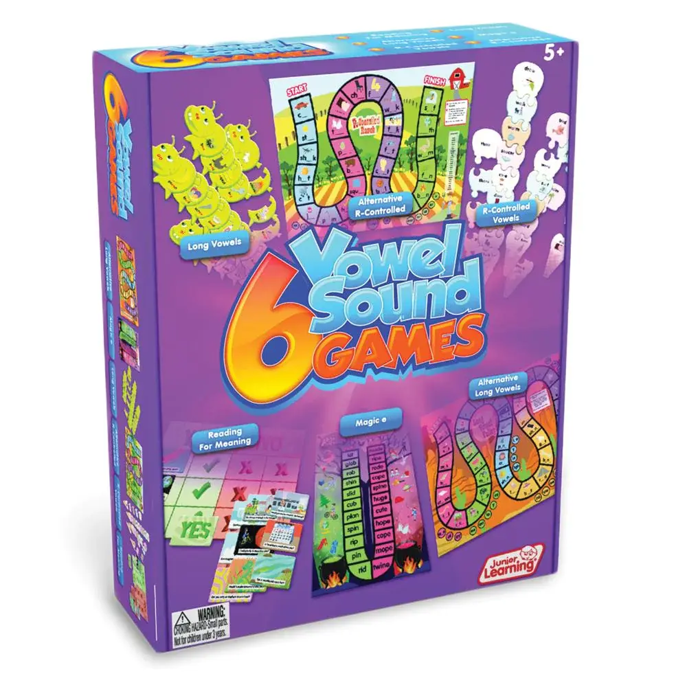 6 Vowel Sounds Games-Phase 5 Phonics