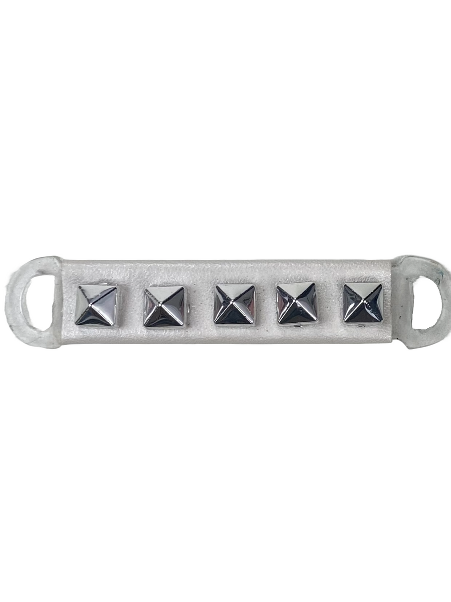 Snap Clips women's convertible Straps for our GiGi Sandal and Snappy Slide Customizable Pearl Spike