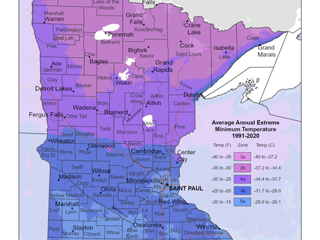 USDA Hardiness Zones Across the U.S. - Spotlight on Minnesota!