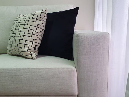 Sofá fixo, tendência amiga do meio ambiente 💚