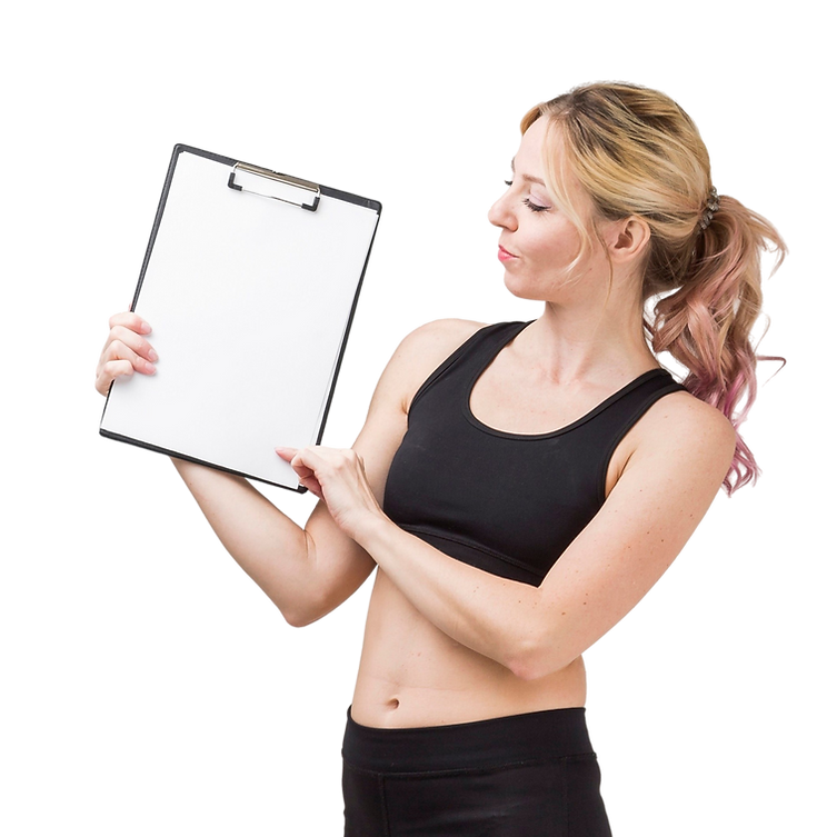 side-view-athletic-woman-holding-blank-n